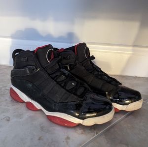 6 rings Jordans bred